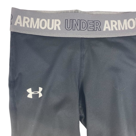 NWT Under Armour Girl's Heat Gear Capri Leggings - Size YXS (7) - Picture 3 of 9